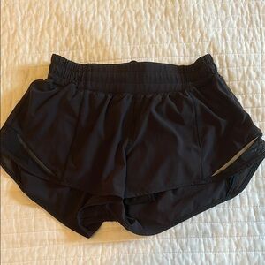 Women's Black Athletic Shorts